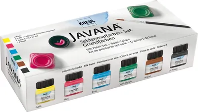Zdjęcie produktu dla KREUL 81600 Jedwab w kolorze JAVANA, zestaw kreatywny