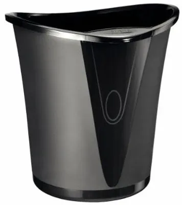 Produktbild von Leitz 52040095 Abfallbehälter Polypropylen (PP) Schwarz