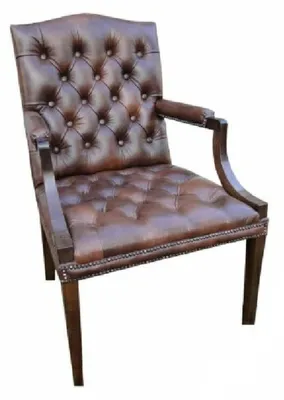 Produktbild von Antiker Thron König Chesterfield Sessel Imitation 1500 Ritter Stuhl Couch Sofa