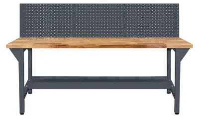 Produktbild von ADB Werkbank anthrazitgrau 200,0 x 75,0 x 85,0 cm