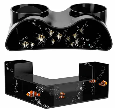 Productafbeelding van Set van 2 Aquarium Ondergrondse Vistunnels
