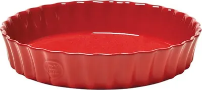 Produktbild von Emile Henry Backform Keramik 28 cm / 2 L - Quicheform Tarteform - Grand Cru
