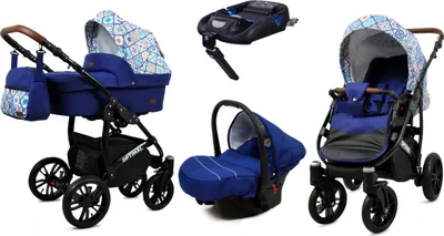 Obrázek produktu pro BabyLux® Optimal | Kocárek 4v1 Set | Kocárek Combi | Sada kocárku