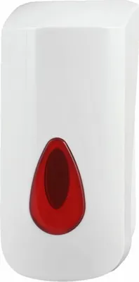 Produktbild von PlastiQline Seifenspender - 2000 ml - weiß - Kunststoff - Wandspender
