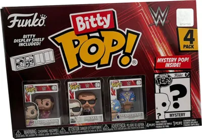 Zdjęcie produktu dla Funko Bitty POP! WWE Razor Ramon, zestaw 4 sztuk