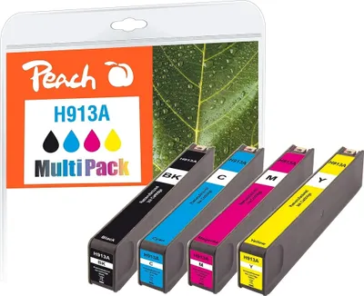 Produktbild von Peach Patrone HP Nr.913A MultiPack REM,KOM