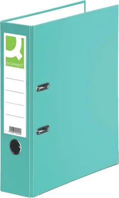 Produktbild von Q-Connect® KF18729 Ordner PP - A4, 80 mm, türkis