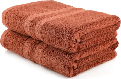 Produktbild von Mijolnir, Ayliz - Dark Brown, Badetuch-Set (2 Stück), Dunkelbraun, 60 % BAMBUS, 40 % BAUMWOLLE, 75 x 150 cm