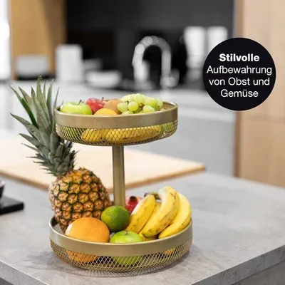Produktbild von Goldfischteich, Obstteller, Gold
