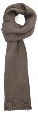 Produktbild von Lancerto Khaki Wollschal Uni – Natürliche Wolle, Schlicht
