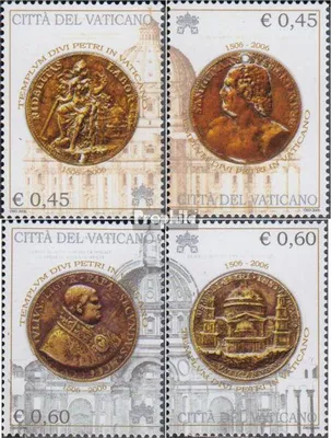 Produktbild von Briefmarken Vatikanstadt 2006 Mi 1554-1557 (kompl.Ausg.) gestempelt Petersbasillika