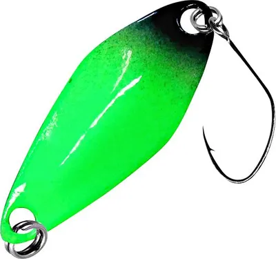 Produktbild von FTM Spoon Tremo 2,9cm - Forellenblinker, Gewicht:2.3g, Farbe:grün-schwarz/gelb