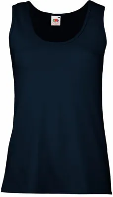 Produktbild von Fruit of the Loom - Lady-Fit Valueweight Vest - Deep Navy - S