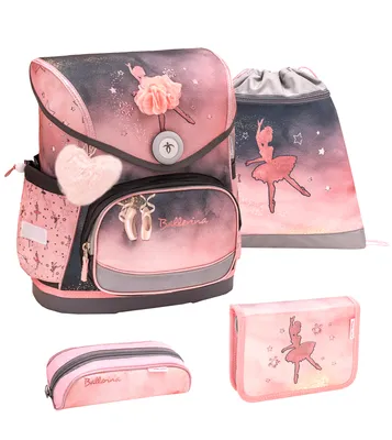 Produktbild von Belmil ungefülltes Federmäppchen "Ballerina Black Pink"