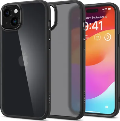 Produktbild von Spigen ULTRA HYBRID IPHONE 15 FROST SCHWARZ Handyhülle
