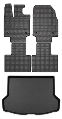 Obrázek produktu pro Gumové autokoberce SolidPRO + vana kufru pro: Lexus RX V 2022- 350h 5 ks
