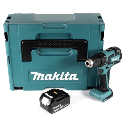 Produktbild von Makita DDF 459 M1J Akku Bohrschrauber 18V 45Nm im Makpac + 1x 4,0 Ah Akku - ohne Ladegerät