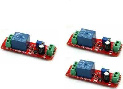 Produktbild von 3xNE555 DC 12V Delay Relay shield Timer Switch Adjustable Module 0 To 10 Second