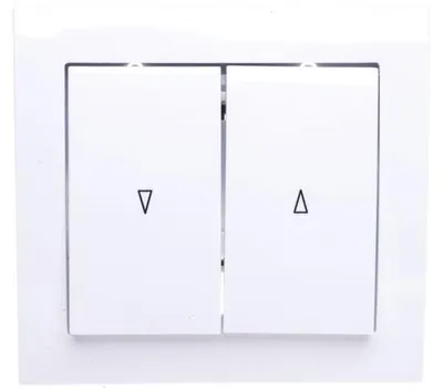 Image de Ospel ŁP-7W/00, Blanc, IP20, 250 V, 10 A, 88 mm, 39 mm
