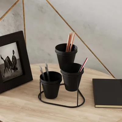 Produktbild von Evila Originals, GED-014, Dekoratives Metallaccessoire, Schwarz, 19 x 19 x 20 cm