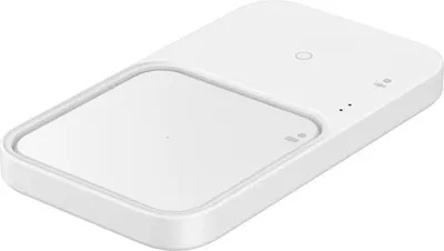 Immagine prodotto di Caricabatterie wireless Duo, ricarica rapida da 15 W, pad a induzione, senza alimentatore, nero, SAMSUNG