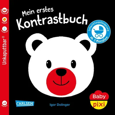 Image de Baby Pixi (unkaputtbar) 156: Mein erstes Kontrastbuch ab 3 Monaten