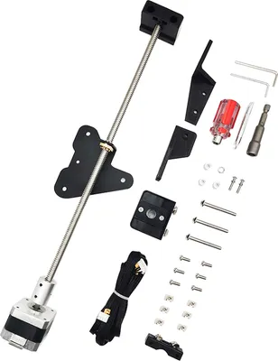 Produktbild von Upgrade-Kit mit doppelter Z-Achsen-Gewindespindel zur Verbesserung der Druckerstabilität. Kompatibel mit Creality Ender 3/3S/3 Pro 3D-Druckern.