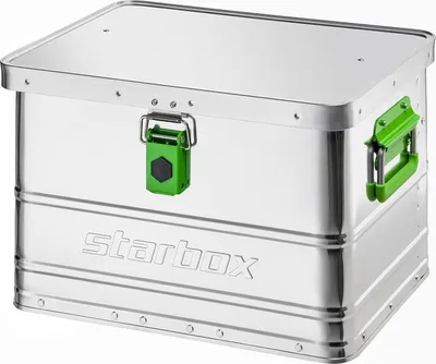 Produktbild von ALUTEC Aluminiumbox Starbox 30 (430x335x270mm, staub-/spritzwassergeschützt)
