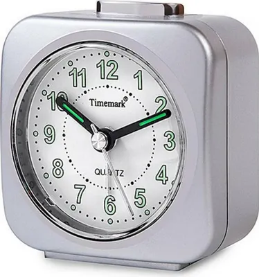 Immagine prodotto di Sveglia analogica Timemark argento (9 x 8 x 5 cm) (Riferimento: S6503179)
