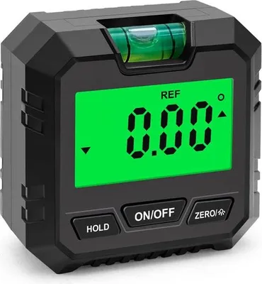 Produktbild von Neigungsmesser, elektronische digitale Wasserwaage, digitaler Winkelmesser, für Schreinerarbeiten, Bauwesen, Automobilindustrie