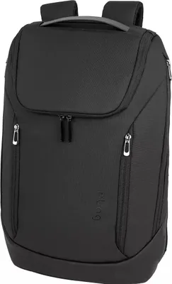 Produktbild von R-Bag Rucksack BAREL Schwarz, Laptop-/Tablet-Fach