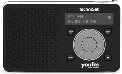 Produktbild von TechniSat DIGITRADIO 1 youfm Edition | DAB+ & UKW-Radio mit Akku