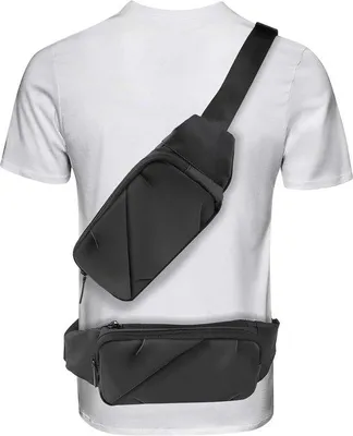 Produktbild von Famanu Hüfttasche Sport: wasserdicht, schwarz, klein, uni