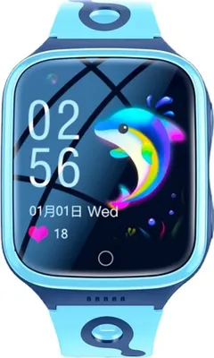 Obrázek produktu pro 4G Kids SmartWatch Vodotěsné IPX7 Sledování videohovorů Android Smartwatch, modré