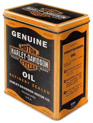 Obrázok produktu pre Nostalgic-Art - Zásobník L - Harley-Davidson - Originálny olej