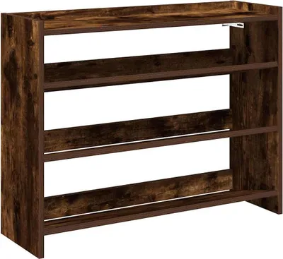 Obrázek produktu pro vidaXL Stojan na boty kouřový dub 80x25x62 cm materiál na bázi dřeva