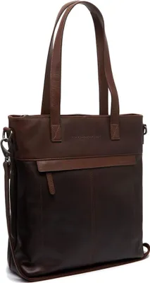 Immagine prodotto di The Chesterfield Brand borsa a tracolla laptop bag con scomparto per laptop Nunavik Shopper Brown marrone scuro