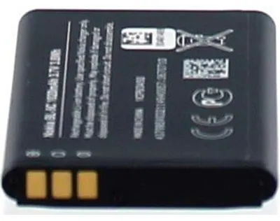 Produktbild von Akku für Nokia RM-237 Li-Ion 3,7 Volt 1020 mAh schwarz