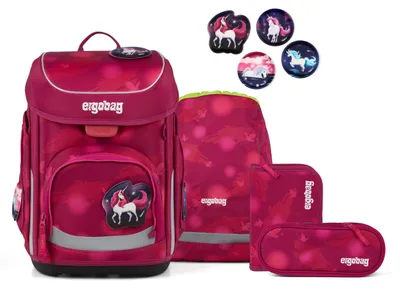 Zdjęcie produktu dla Zestaw plecaka szkolnego ergobag cubo, model MondzauBär