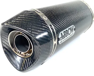 Produktbild von ARROW Auspuff THUNDER für Yamaha MT09 / Tracer 900 2013-, Carbon (Nur mit ARROW Krümmer)