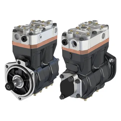 Produktbild von ROBUR BREMSE Druckluftkompressor für FORD GC462875DB, GC462875DC OEM: LK4993, K126852N00, K126852N49, LK4991, K099770N00, K099770N49 | 630 cc
