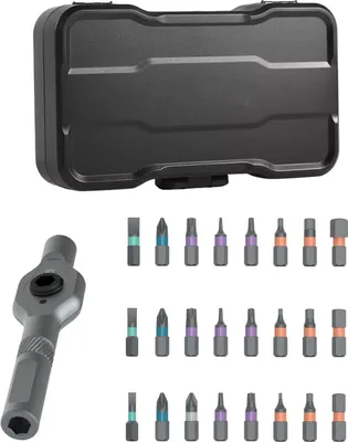 Obrázek produktu pro Sada ráčnových šroubováků 24 v 1 Magnetická multifunkční sada šroubováků 58T CW CCW pro opravy a údržbu