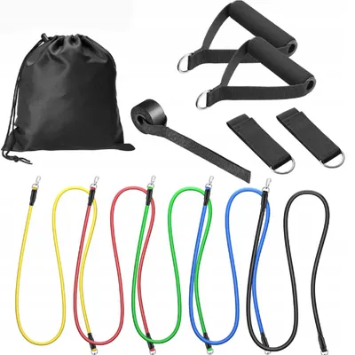 Produktbild von Vitolog Fitness Expander Set 5 Widerstandsbänder Krafttraining