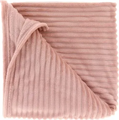 Produktbild von Unique Living – Plaid Dez – 150 x 200 cm – Altrosa
