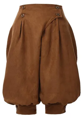 Imagen del producto de Solidchoice: Pantalones cortos para mujer de cintura alta, estilo vintage