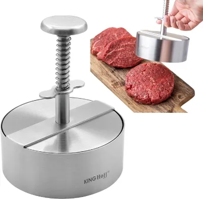 Produktbild von Verstellbare Form für Burgerfleischpresse KINGHOFF KH-1879