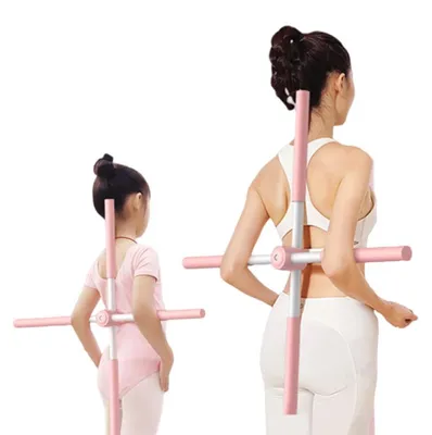 Produktbild von Haltungscorrector Stab, Yoga-Stab, Pilates, Stretching, 1 Stück, für Fitness und Zuhause