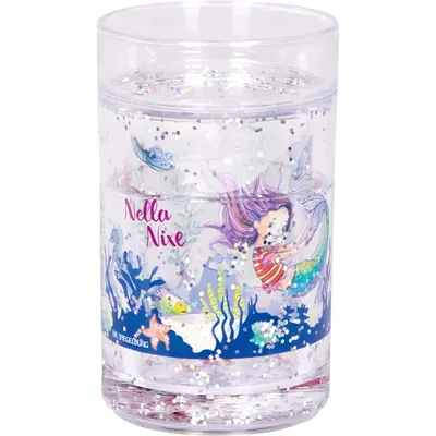 Produktbild von Die Spiegelburg - Glitzerbecher mit Schwimmelementen - Nella Nixe