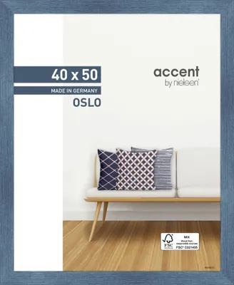 Obrázek produktu pro Dřevěný rám Nielsen Accent Oslo 40x50 cm modrý