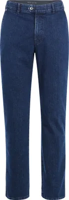 Produktbild von Brühl - Herren Flatfront Hose in Marine, Anthrazit oder Schwarz, Parma (0319003142100), Größe:46, Farbe:Blau (910)